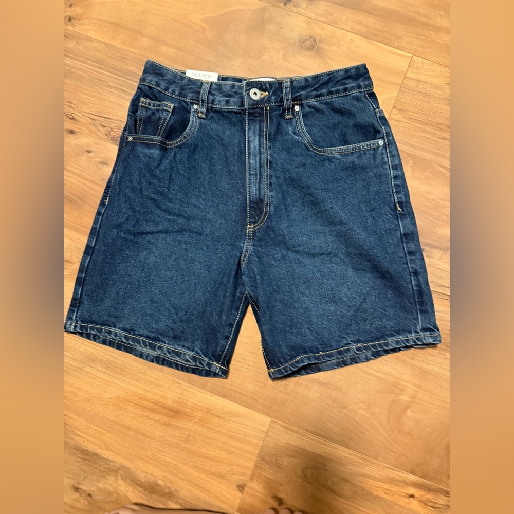 Cotton On Dark Blue Jean Shorts